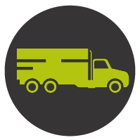 Grren Truck Icon